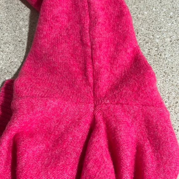 LOFT shimmer Star v neck wool blend sweater women’s sz M - Picture 9 of 10